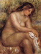 Pierre Renoir Bather Drying her Leg oil painting picture wholesale